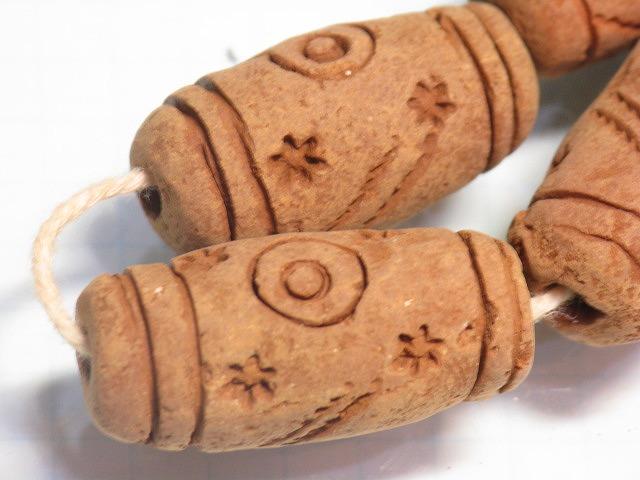 TOKO-BEADS AZ134-72N Clay bead (strand) 14mm AZ134-72N クレイビーズ（連） 14mm Asian bead & African bead  Handmade,Lampeork,bead,asia,india,ethnic,parts,accessory,beads とんぼ玉,ビーズ,トンボ玉,アジア,インド,エスニック,手作り,パーツ,アクセサリー