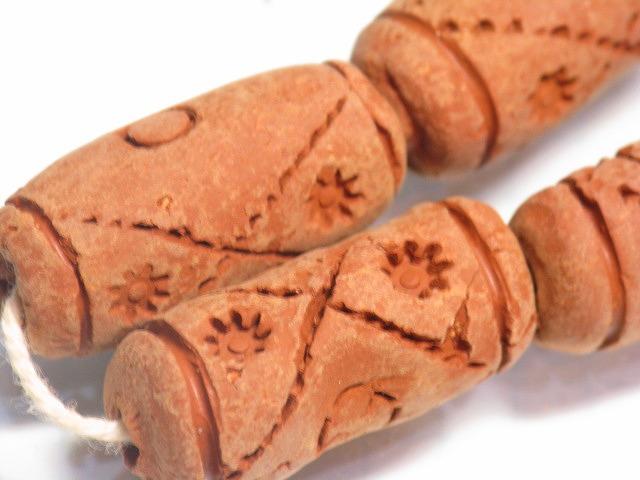 TOKO-BEADS AZ134-74N Clay bead (strand) 14mm AZ134-74N クレイビーズ（連） 14mm Asian bead & African bead  Handmade,Lampeork,bead,asia,india,ethnic,parts,accessory,beads とんぼ玉,ビーズ,トンボ玉,アジア,インド,エスニック,手作り,パーツ,アクセサリー