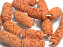 TOKO-BEADS AZ134-74N Clay bead (strand) 14mm AZ134-74N クレイビーズ（連） 14mm Asian bead & African bead  Handmade,Lampeork,bead,asia,india,ethnic,parts,accessory,beads とんぼ玉,ビーズ,トンボ玉,アジア,インド,エスニック,手作り,パーツ,アクセサリー
