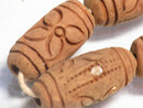 TOKO-BEADS AZ134-75N Clay bead (strand) 12~14mm AZ134-75N クレイビーズ（連） 12~14mm Asian bead & African bead  Handmade,Lampeork,bead,asia,india,ethnic,parts,accessory,beads とんぼ玉,ビーズ,トンボ玉,アジア,インド,エスニック,手作り,パーツ,アクセサリー