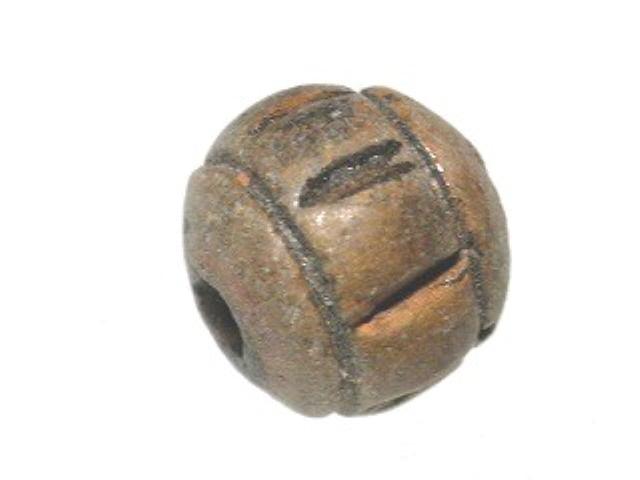 TOKO-BEADS AZ134-01S Clay bead 9mm AZ134-01S クレイビーズ 9mm Asian bead & African bead  Handmade,Lampeork,bead,asia,india,ethnic,parts,accessory,beads とんぼ玉,ビーズ,トンボ玉,アジア,インド,エスニック,手作り,パーツ,アクセサリー