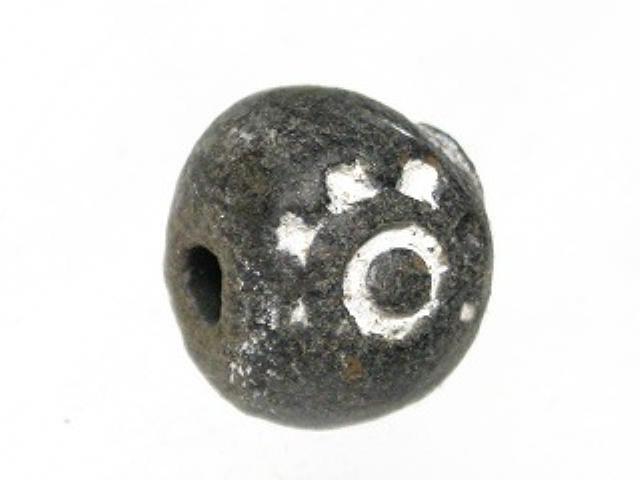 | TOKO-BEADS |AZ134S-03 クレイビーズ 8.5~9.5mmとんぼ玉,ビーズ,トンボ玉,アジア,インド,エスニック,手作り,パーツ,アクセサリー