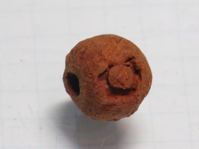 TOKO-BEADS AZ134-51S Clay bead 11.5mm AZ134-51S クレイビーズ 11.5mm Asian bead & African bead  Handmade,Lampeork,bead,asia,india,ethnic,parts,accessory,beads とんぼ玉,ビーズ,トンボ玉,アジア,インド,エスニック,手作り,パーツ,アクセサリー