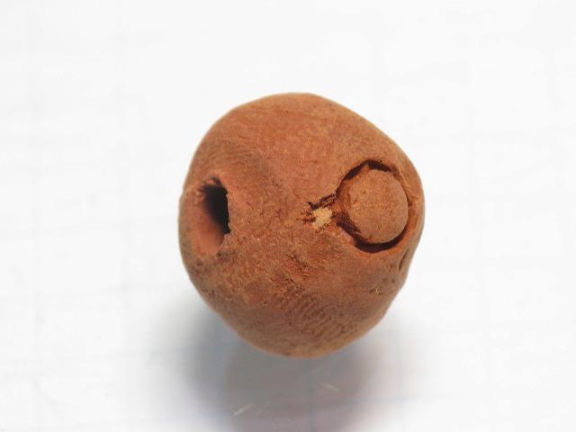 TOKO-BEADS AZ134-52S Clay bead 12.5mm AZ134-52S クレイビーズ 12.5mm Asian bead & African bead  Handmade,Lampeork,bead,asia,india,ethnic,parts,accessory,beads とんぼ玉,ビーズ,トンボ玉,アジア,インド,エスニック,手作り,パーツ,アクセサリー