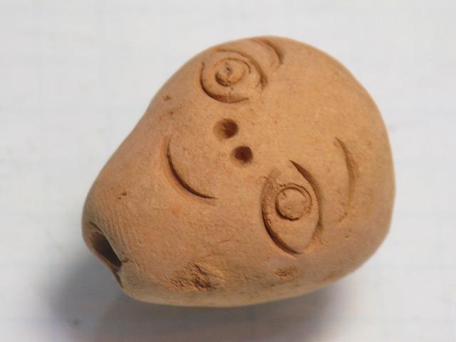 TOKO-BEADS AZ134-61S Clay bead 20mm AZ134-61S クレイビーズ 20mm Asian bead & African bead  Handmade,Lampeork,bead,asia,india,ethnic,parts,accessory,beads とんぼ玉,ビーズ,トンボ玉,アジア,インド,エスニック,手作り,パーツ,アクセサリー