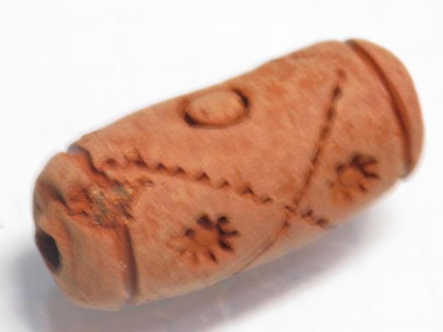 TOKO-BEADS AZ134-74S Clay bead 14mm AZ134-74S クレイビーズ 14mm Asian bead & African bead  Handmade,Lampeork,bead,asia,india,ethnic,parts,accessory,beads とんぼ玉,ビーズ,トンボ玉,アジア,インド,エスニック,手作り,パーツ,アクセサリー
