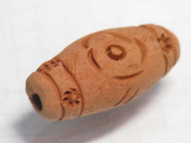 TOKO-BEADS AZ134-76S Clay bead 13.5mm AZ134-76S クレイビーズ 13.5mm Asian bead & African bead  Handmade,Lampeork,bead,asia,india,ethnic,parts,accessory,beads とんぼ玉,ビーズ,トンボ玉,アジア,インド,エスニック,手作り,パーツ,アクセサリー