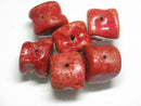 TOKO-BEADS AZ135-01P Coral bead (6pcs) 18~20mm AZ135-01P サンゴ丸玉（6個パック） 18~20mm Asian bead & African bead  Handmade,Lampeork,bead,asia,india,ethnic,parts,accessory,beads とんぼ玉,ビーズ,トンボ玉,アジア,インド,エスニック,手作り,パーツ,アクセサリー