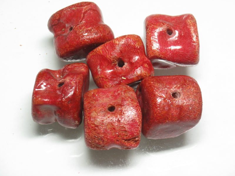 TOKO-BEADS AZ135P-01 Coral bead (6pcs) 18~20mm AZ135P-01 サンゴ丸玉（6個パック） 18~20mm Asian bead & African bead  Handmade,Lampeork,bead,asia,india,ethnic,parts,accessory,beads とんぼ玉,ビーズ,トンボ玉,アジア,インド,エスニック,手作り,パーツ,アクセサリー