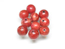 TOKO-BEADS AZ136-03P Coral bead (10pcs) 8mm AZ136-03P サンゴ丸玉（10個パック） 8mm Asian bead & African bead  Handmade,Lampeork,bead,asia,india,ethnic,parts,accessory,beads とんぼ玉,ビーズ,トンボ玉,アジア,インド,エスニック,手作り,パーツ,アクセサリー