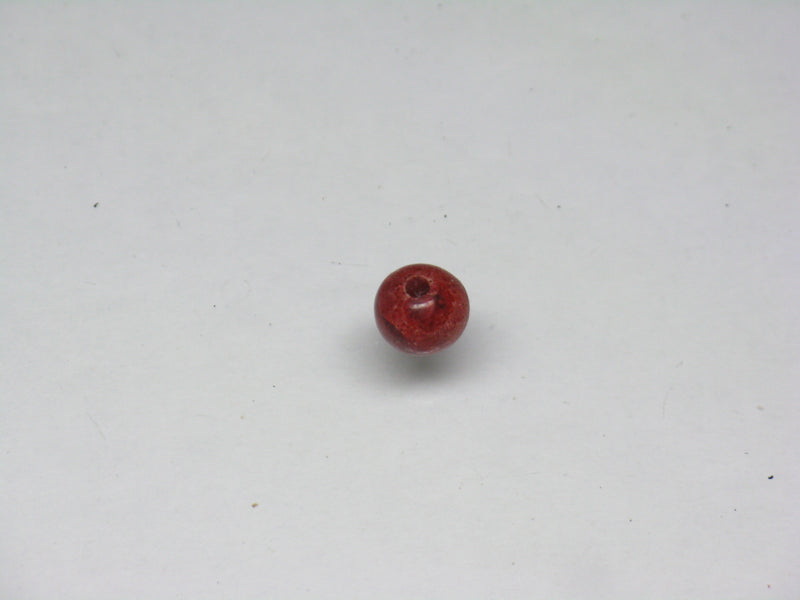 TOKO-BEADS AZ136S-01 Coral bead 6mm AZ136S-01 サンゴ丸玉 6mm Asian bead & African bead  Handmade,Lampeork,bead,asia,india,ethnic,parts,accessory,beads とんぼ玉,ビーズ,トンボ玉,アジア,インド,エスニック,手作り,パーツ,アクセサリー