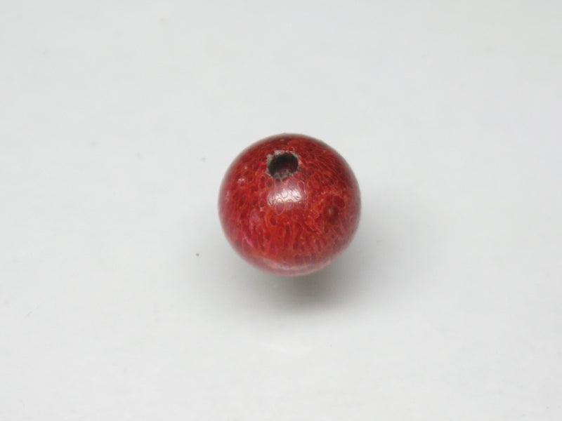 TOKO-BEADS AZ136S-03 Coral bead 8mm AZ136S-03 サンゴ丸玉 8mm Asian bead & African bead  Handmade,Lampeork,bead,asia,india,ethnic,parts,accessory,beads とんぼ玉,ビーズ,トンボ玉,アジア,インド,エスニック,手作り,パーツ,アクセサリー