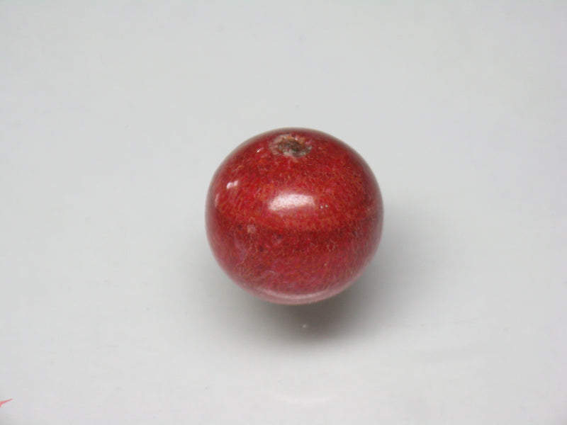 TOKO-BEADS AZ136S-04 Coral bead 13mm AZ136S-04 サンゴ丸玉 13mm Asian bead & African bead  Handmade,Lampeork,bead,asia,india,ethnic,parts,accessory,beads とんぼ玉,ビーズ,トンボ玉,アジア,インド,エスニック,手作り,パーツ,アクセサリー