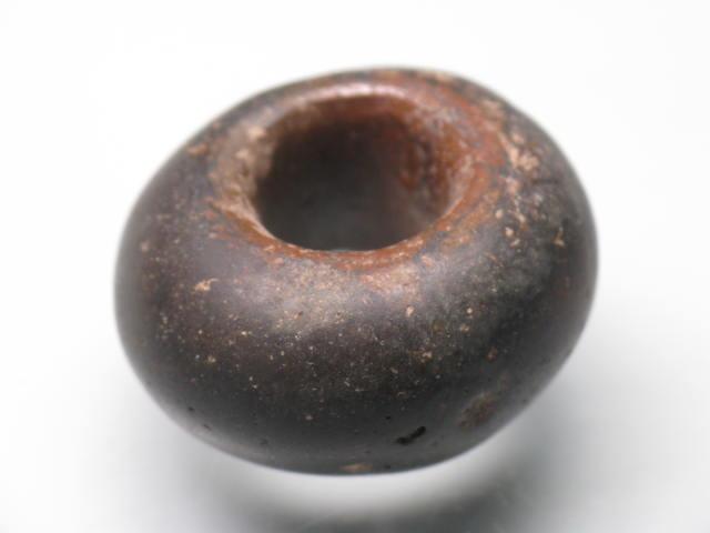 TOKO-BEADS AZ139-07 Tibetan Antique Terracotta 25mm AZ139-07 チベットアンティーククレイビーズ 25mm Asian bead & African bead  Handmade,Lampeork,bead,asia,india,ethnic,parts,accessory,beads とんぼ玉,ビーズ,トンボ玉,アジア,インド,エスニック,手作り,パーツ,アクセサリー