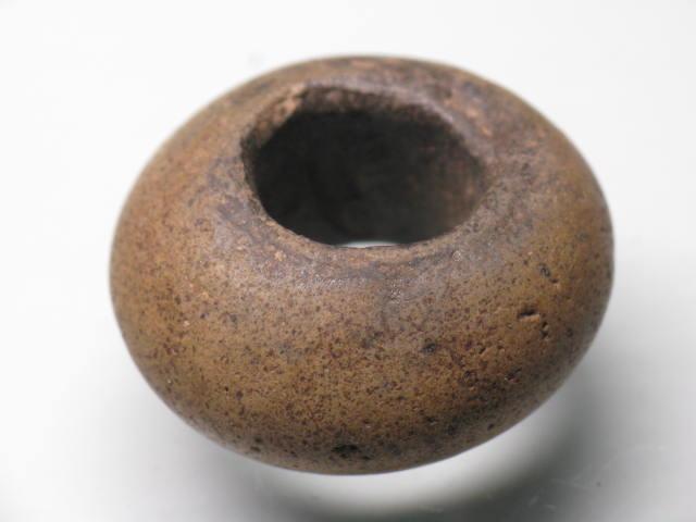 TOKO-BEADS AZ139-18 Tibetan Antique Terracotta 25mm AZ139-18 チベットアンティーククレイビーズ 25mm Asian bead & African bead  Handmade,Lampeork,bead,asia,india,ethnic,parts,accessory,beads とんぼ玉,ビーズ,トンボ玉,アジア,インド,エスニック,手作り,パーツ,アクセサリー