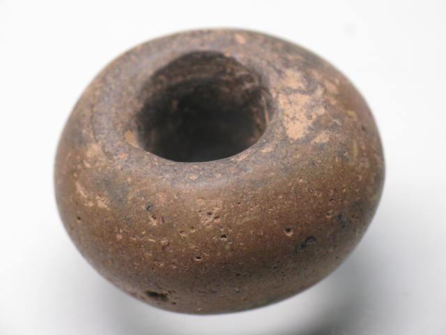 TOKO-BEADS AZ139-23 Tibetan Antique Terracotta 27mm AZ139-23 チベットアンティーククレイビーズ 27mm Asian bead & African bead  Handmade,Lampeork,bead,asia,india,ethnic,parts,accessory,beads とんぼ玉,ビーズ,トンボ玉,アジア,インド,エスニック,手作り,パーツ,アクセサリー