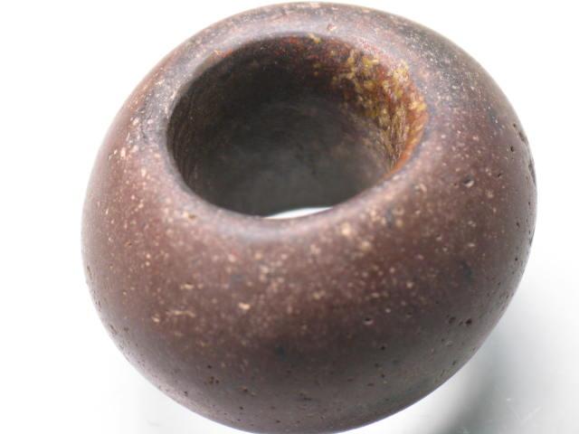 TOKO-BEADS AZ139-33 Tibetan Antique Terracotta 29mm AZ139-33 チベットアンティーククレイビーズ 29mm Asian bead & African bead  Handmade,Lampeork,bead,asia,india,ethnic,parts,accessory,beads とんぼ玉,ビーズ,トンボ玉,アジア,インド,エスニック,手作り,パーツ,アクセサリー