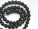 TOKO-BEADS AZ140-02N Volcanic Rock bead (Strand) 6.5mm AZ140-02N 火山岩ビーズ（連） 6.5mm Asian bead & African bead  Handmade,Lampeork,bead,asia,india,ethnic,parts,accessory,beads とんぼ玉,ビーズ,トンボ玉,アジア,インド,エスニック,手作り,パーツ,アクセサリー