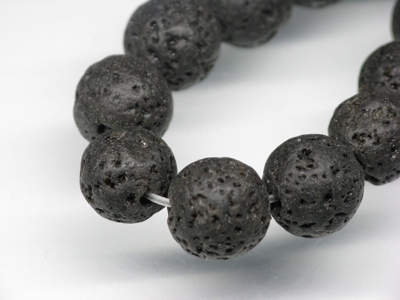 TOKO-BEADS AZ140N-04 Volcanic Rock bead (Strand) 10mm AZ140N-04 火山岩ビーズ（連） 10mm Asian bead & African bead  Handmade,Lampeork,bead,asia,india,ethnic,parts,accessory,beads とんぼ玉,ビーズ,トンボ玉,アジア,インド,エスニック,手作り,パーツ,アクセサリー