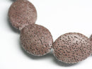 TOKO-BEADS AZ141-09N Volcanic Rock bead (Strand) 20mm AZ141-09N 火山岩ビーズ（連） 20mm Asian bead & African bead  Handmade,Lampeork,bead,asia,india,ethnic,parts,accessory,beads とんぼ玉,ビーズ,トンボ玉,アジア,インド,エスニック,手作り,パーツ,アクセサリー
