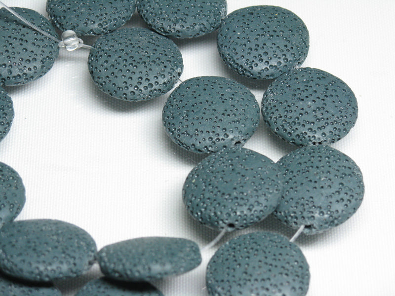 TOKO-BEADS AZ142-04N Volcanic Rock bead (Strand) 23mm AZ142-04N 火山岩ビーズ（連） 23mm Asian bead & African bead  Handmade,Lampeork,bead,asia,india,ethnic,parts,accessory,beads とんぼ玉,ビーズ,トンボ玉,アジア,インド,エスニック,手作り,パーツ,アクセサリー