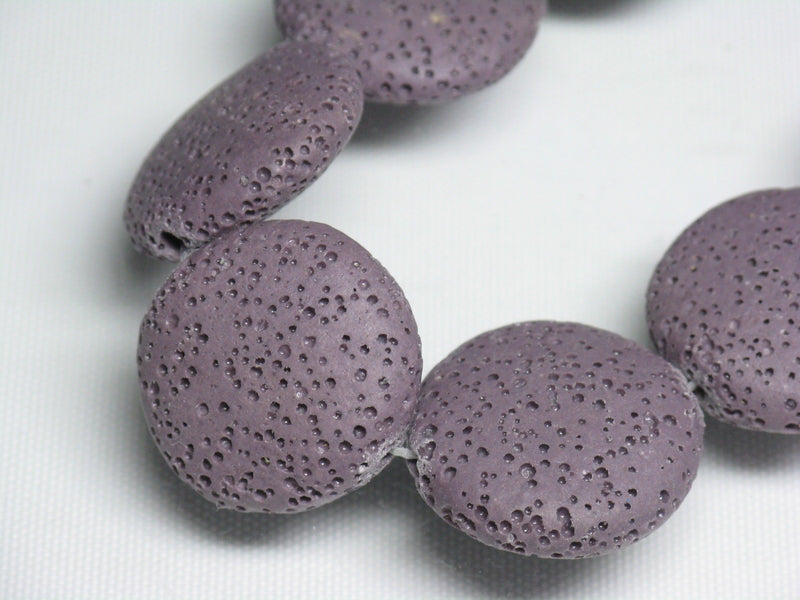 TOKO-BEADS AZ142N-05 Volcanic Rock bead (Strand) 23mm AZ142N-05 火山岩ビーズ（連） 23mm Asian bead & African bead  Handmade,Lampeork,bead,asia,india,ethnic,parts,accessory,beads とんぼ玉,ビーズ,トンボ玉,アジア,インド,エスニック,手作り,パーツ,アクセサリー