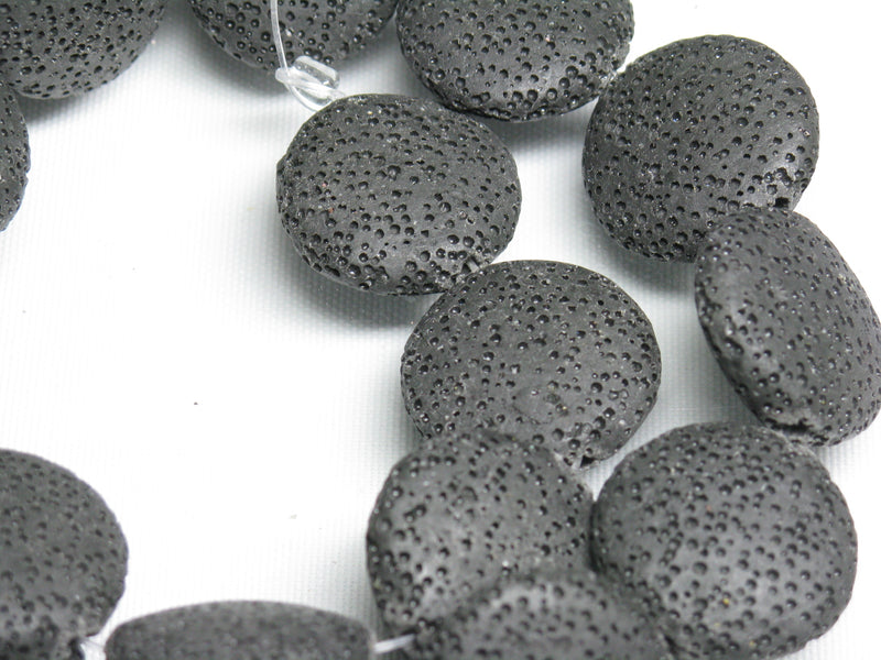 TOKO-BEADS AZ142N-10 Volcanic Rock bead (Strand) 23mm AZ142N-10 火山岩ビーズ（連） 23mm Asian bead & African bead  Handmade,Lampeork,bead,asia,india,ethnic,parts,accessory,beads とんぼ玉,ビーズ,トンボ玉,アジア,インド,エスニック,手作り,パーツ,アクセサリー