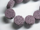 TOKO-BEADS AZ143-05N Volcanic Rock bead (Strand) 14.5mm AZ143-05N 火山岩ビーズ（連） 14.5mm Asian bead & African bead  Handmade,Lampeork,bead,asia,india,ethnic,parts,accessory,beads とんぼ玉,ビーズ,トンボ玉,アジア,インド,エスニック,手作り,パーツ,アクセサリー
