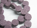 TOKO-BEADS AZ143-05N Volcanic Rock bead (Strand) 14.5mm AZ143-05N 火山岩ビーズ（連） 14.5mm Asian bead & African bead  Handmade,Lampeork,bead,asia,india,ethnic,parts,accessory,beads とんぼ玉,ビーズ,トンボ玉,アジア,インド,エスニック,手作り,パーツ,アクセサリー