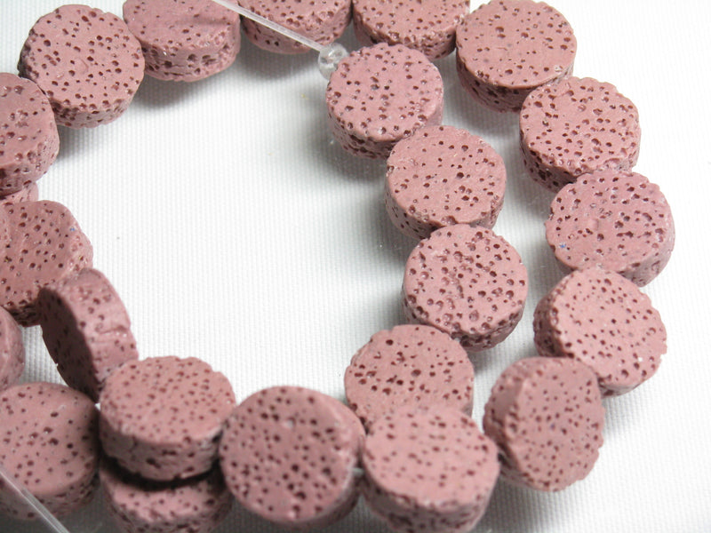 TOKO-BEADS AZ143N-07 Volcanic Rock bead (Strand) 14.5mm AZ143N-07 火山岩ビーズ（連） 14.5mm Asian bead & African bead  Handmade,Lampeork,bead,asia,india,ethnic,parts,accessory,beads とんぼ玉,ビーズ,トンボ玉,アジア,インド,エスニック,手作り,パーツ,アクセサリー