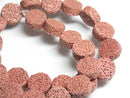 TOKO-BEADS AZ143-08N Volcanic Rock bead (Strand) 14.5mm AZ143-08N 火山岩ビーズ（連） 14.5mm Asian bead & African bead  Handmade,Lampeork,bead,asia,india,ethnic,parts,accessory,beads とんぼ玉,ビーズ,トンボ玉,アジア,インド,エスニック,手作り,パーツ,アクセサリー