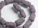 TOKO-BEADS AZ144-04N Volcanic Rock bead (Strand) 12mm AZ144-04N 火山岩ビーズ（連） 12mm Asian bead & African bead  Handmade,Lampeork,bead,asia,india,ethnic,parts,accessory,beads とんぼ玉,ビーズ,トンボ玉,アジア,インド,エスニック,手作り,パーツ,アクセサリー