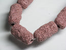 TOKO-BEADS AZ144-08N Volcanic Rock bead (Strand) 12mm AZ144-08N 火山岩ビーズ（連） 12mm Asian bead & African bead  Handmade,Lampeork,bead,asia,india,ethnic,parts,accessory,beads とんぼ玉,ビーズ,トンボ玉,アジア,インド,エスニック,手作り,パーツ,アクセサリー