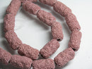 TOKO-BEADS AZ144-08N Volcanic Rock bead (Strand) 12mm AZ144-08N 火山岩ビーズ（連） 12mm Asian bead & African bead  Handmade,Lampeork,bead,asia,india,ethnic,parts,accessory,beads とんぼ玉,ビーズ,トンボ玉,アジア,インド,エスニック,手作り,パーツ,アクセサリー