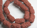 TOKO-BEADS AZ144-09N Volcanic Rock bead (Strand) 12mm AZ144-09N 火山岩ビーズ（連） 12mm Asian bead & African bead  Handmade,Lampeork,bead,asia,india,ethnic,parts,accessory,beads とんぼ玉,ビーズ,トンボ玉,アジア,インド,エスニック,手作り,パーツ,アクセサリー