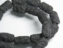 TOKO-BEADS AZ144-10N Volcanic Rock bead (Strand) 12mm AZ144-10N 火山岩ビーズ（連） 12mm Asian bead & African bead  Handmade,Lampeork,bead,asia,india,ethnic,parts,accessory,beads とんぼ玉,ビーズ,トンボ玉,アジア,インド,エスニック,手作り,パーツ,アクセサリー