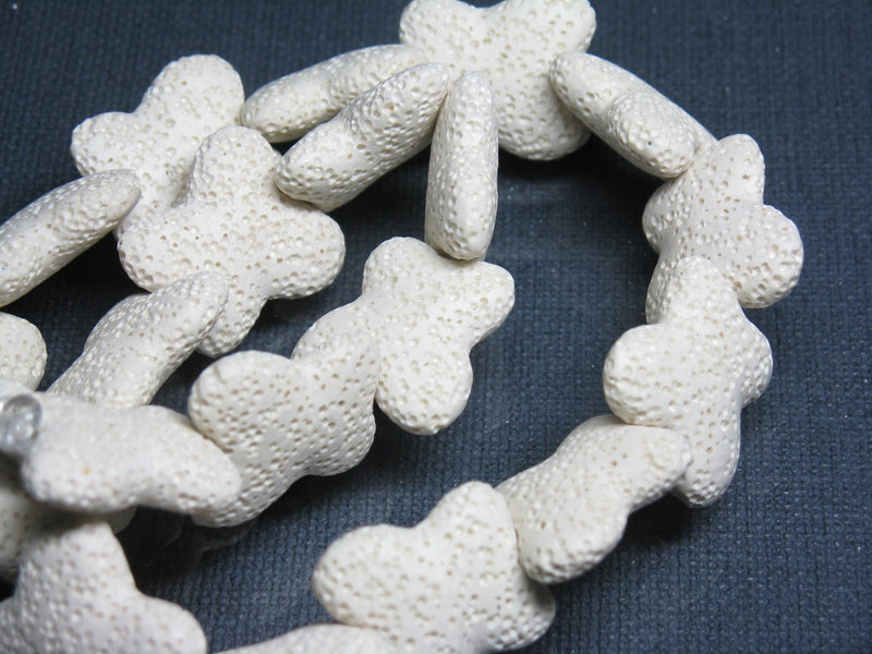 TOKO-BEADS AZ145N-01 Volcanic Rock bead (Strand) 21mm AZ145N-01 火山岩ビーズ（連） 21mm Asian bead & African bead  Handmade,Lampeork,bead,asia,india,ethnic,parts,accessory,beads とんぼ玉,ビーズ,トンボ玉,アジア,インド,エスニック,手作り,パーツ,アクセサリー