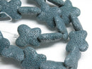 TOKO-BEADS AZ145-06N Volcanic Rock bead (Strand) 21mm AZ145-06N 火山岩ビーズ（連） 21mm Asian bead & African bead  Handmade,Lampeork,bead,asia,india,ethnic,parts,accessory,beads とんぼ玉,ビーズ,トンボ玉,アジア,インド,エスニック,手作り,パーツ,アクセサリー
