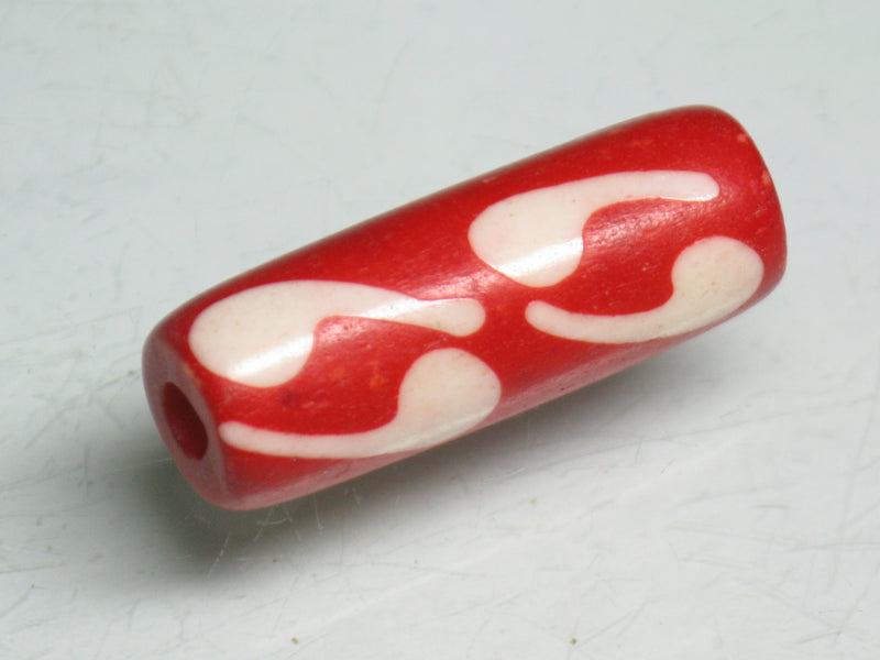 TOKO-BEADS BB087 Bone bead 9mm BB087 ボーンビーズ 9mm Asian bead & African bead  Handmade,Lampeork,bead,asia,india,ethnic,parts,accessory,beads とんぼ玉,ビーズ,トンボ玉,アジア,インド,エスニック,手作り,パーツ,アクセサリー