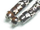 TOKO-BEADS BB109-42N Bone bead (strand) 8mm BB109-42N ボーンビーズ（連） 8mm Asian bead & African bead  Handmade,Lampeork,bead,asia,india,ethnic,parts,accessory,beads とんぼ玉,ビーズ,トンボ玉,アジア,インド,エスニック,手作り,パーツ,アクセサリー