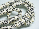 TOKO-BEADS BB109-43N Bone bead (strand) 6~7.5mm BB109-43N ボーンビーズ（連） 6~7.5mm Asian bead & African bead  Handmade,Lampeork,bead,asia,india,ethnic,parts,accessory,beads とんぼ玉,ビーズ,トンボ玉,アジア,インド,エスニック,手作り,パーツ,アクセサリー