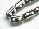 TOKO-BEADS BB109-45N Batik Bone bead (strand) 6.5~7.5mm BB109-45N ボーンビーズ（連） 6.5~7.5mm Asian bead & African bead  Handmade,Lampeork,bead,asia,india,ethnic,parts,accessory,beads とんぼ玉,ビーズ,トンボ玉,アジア,インド,エスニック,手作り,パーツ,アクセサリー