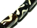 TOKO-BEADS BB109-50N Batik Bone bead (strand) 11.5~13mm BB109-50N ボーンビーズ（連） 11.5~13mm Asian bead & African bead  Handmade,Lampeork,bead,asia,india,ethnic,parts,accessory,beads とんぼ玉,ビーズ,トンボ玉,アジア,インド,エスニック,手作り,パーツ,アクセサリー