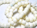 TOKO-BEADS BB109-53N Bone bead (strand) 5mm BB109-53N ボーンビーズ（連） 5mm Asian bead & African bead  Handmade,Lampeork,bead,asia,india,ethnic,parts,accessory,beads とんぼ玉,ビーズ,トンボ玉,アジア,インド,エスニック,手作り,パーツ,アクセサリー