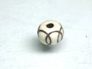 TOKO-BEADS BB109-34S Bone bead 8mm BB109-34S ボーンビーズ 8mm Asian bead & African bead  Handmade,Lampeork,bead,asia,india,ethnic,parts,accessory,beads とんぼ玉,ビーズ,トンボ玉,アジア,インド,エスニック,手作り,パーツ,アクセサリー