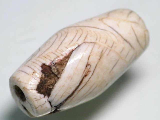 TOKO-BEADS BB110-56 Afghan Antique Shell bead 15mm BB110-56 アフガンアンティークシェルビーズ 15mm Asian bead & African bead  Handmade,Lampeork,bead,asia,india,ethnic,parts,accessory,beads とんぼ玉,ビーズ,トンボ玉,アジア,インド,エスニック,手作り,パーツ,アクセサリー