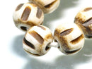 TOKO-BEADS BB110-28N Bone bead (strand) 8mm BB110-28N ボーンビーズ（連） 8mm Asian bead & African bead  Handmade,Lampeork,bead,asia,india,ethnic,parts,accessory,beads とんぼ玉,ビーズ,トンボ玉,アジア,インド,エスニック,手作り,パーツ,アクセサリー