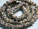 TOKO-BEADS BB110-30N Bone bead (strand) 10mm BB110-30N ボーンビーズ（連） 10mm Asian bead & African bead  Handmade,Lampeork,bead,asia,india,ethnic,parts,accessory,beads とんぼ玉,ビーズ,トンボ玉,アジア,インド,エスニック,手作り,パーツ,アクセサリー