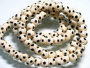 TOKO-BEADS BB110-31N Bone bead (strand) 8mm BB110-31N ボーンビーズ（連） 8mm Asian bead & African bead  Handmade,Lampeork,bead,asia,india,ethnic,parts,accessory,beads とんぼ玉,ビーズ,トンボ玉,アジア,インド,エスニック,手作り,パーツ,アクセサリー