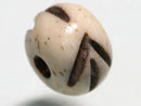 TOKO-BEADS BB110-32S Bone bead 10mm BB110-32S ボーンビーズ 10mm Asian bead & African bead  Handmade,Lampeork,bead,asia,india,ethnic,parts,accessory,beads とんぼ玉,ビーズ,トンボ玉,アジア,インド,エスニック,手作り,パーツ,アクセサリー